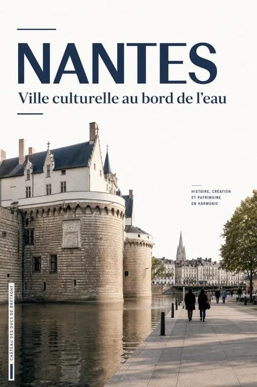 Culture nantes : panorama du Château des ducs de Bretagne et du centre historique