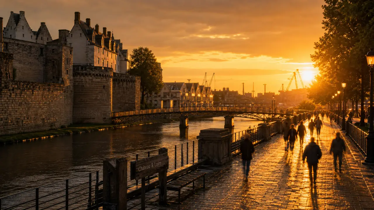 Incontournable Nantes : promenade Loire, Château des ducs de Bretagne