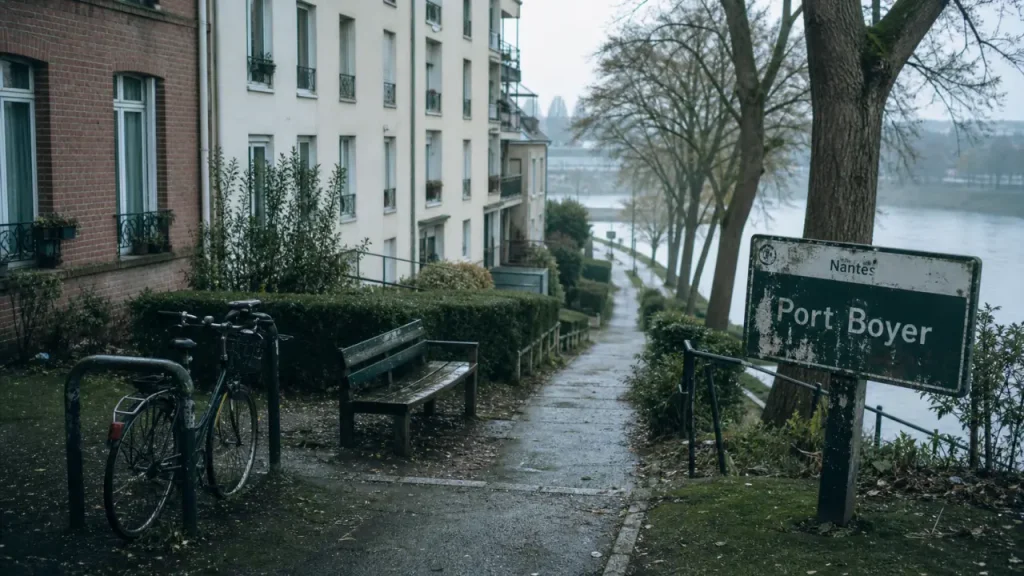 Photo du port boyer nantes près de l’Erdre, quartier calme