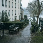 Photo du port boyer nantes près de l’Erdre, quartier calme