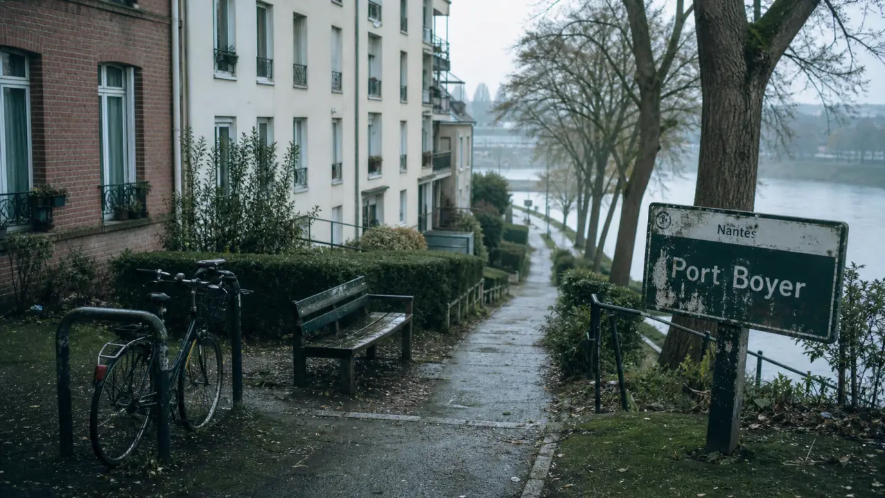 Photo du port boyer nantes près de l’Erdre, quartier calme