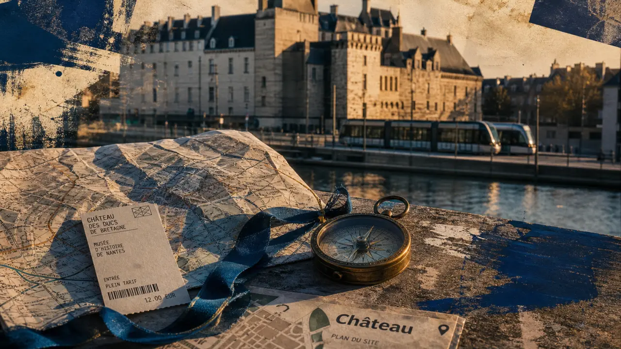 Que faire Nantes week-end : balade près des quais de la Loire, Château des ducs de Bretagne