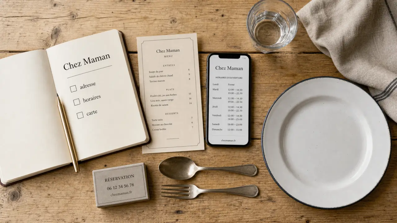 Restaurant chez maman nantes : adresse et horaires à vérifier avant réserver