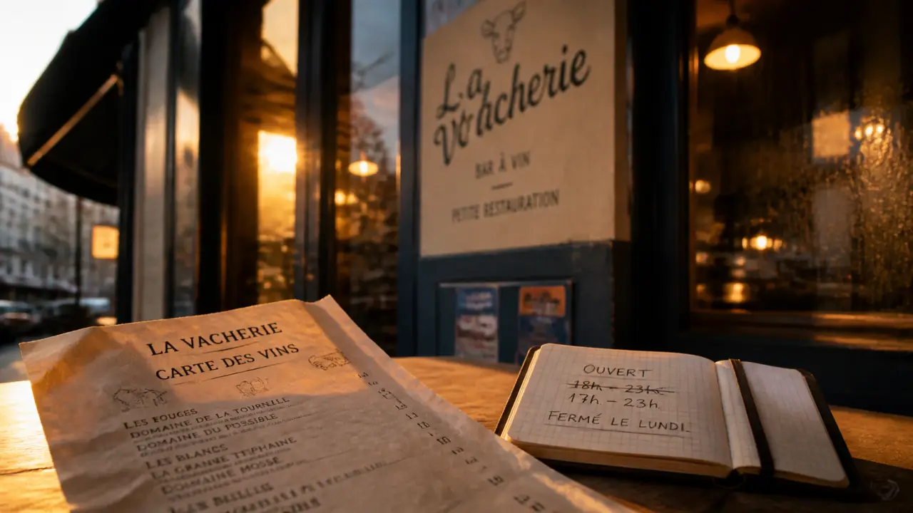 Restaurant la vacherie nantes : menu froissé et réservation à la table