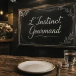 restaurant l'instinct gourmand nantes, bistrot de marché à Bouffay, ambiance ardoise et comptoir