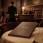 Restaurant roza nantes, table dressée pour déjeuner ou dîner