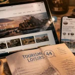 Tourisme loisirs 44 : ouverture du site et vérification Instagram à Nantes