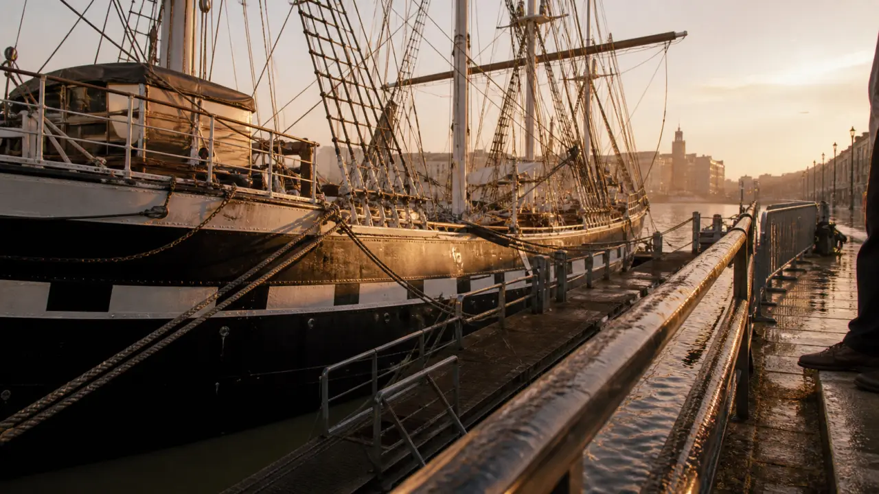 Visiter le Belem Nantes : quai du trois-mâts Belem