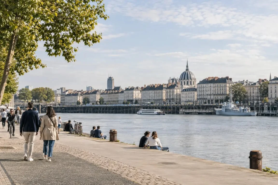Que faire à Nantes ce week-end : promenade sur les quais de Loire et découverte du centre-ville