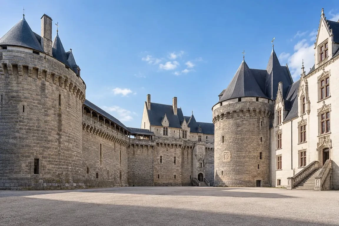 Visite patrimoine Nantes au Château des ducs de Bretagne
