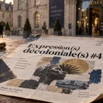 Affiche Expression(s) décoloniale(s) #4, exposition château nantes 2026 au château de Nantes