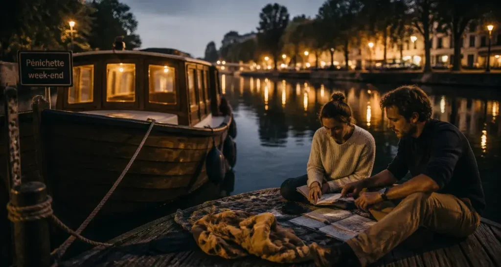 Location penichette week end Nantes : pénichette sans permis au quai