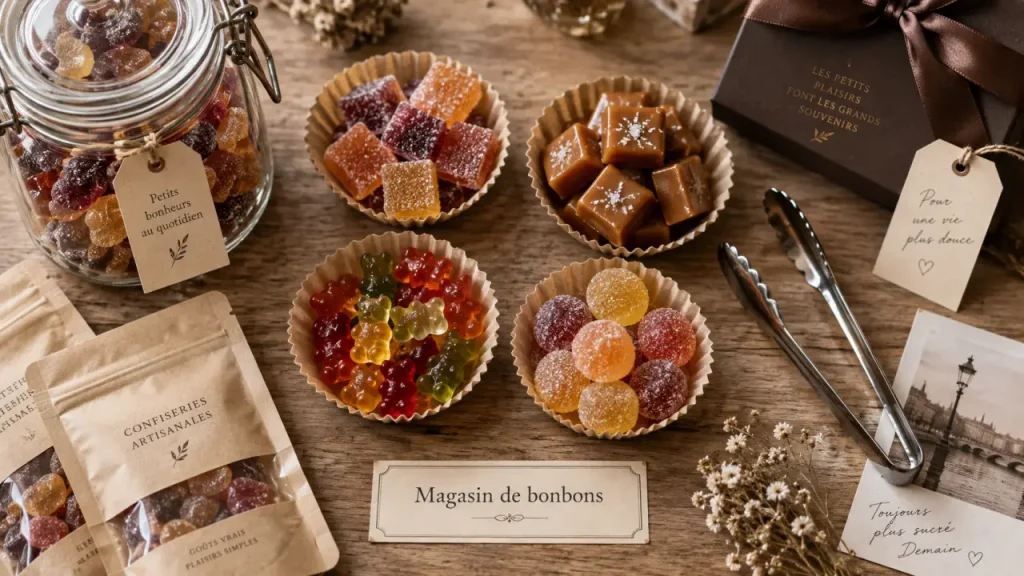 Magasin bonbon Nantes : sachet de bonbons frais et personnalisés
