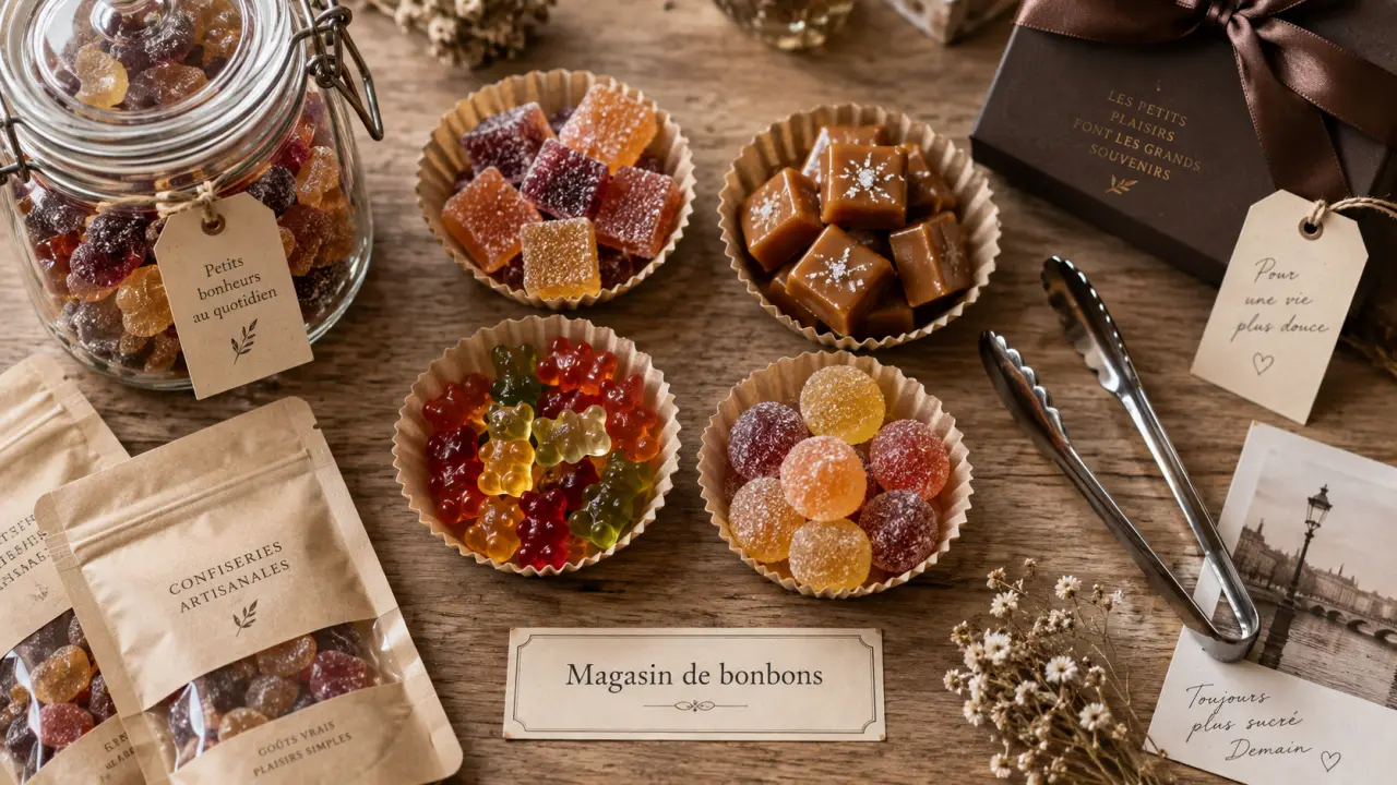 Magasin bonbon Nantes : sachet de bonbons frais et personnalisés