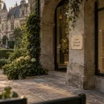 musee dobree nantes : entrée du palais d’Anne de Bretagne