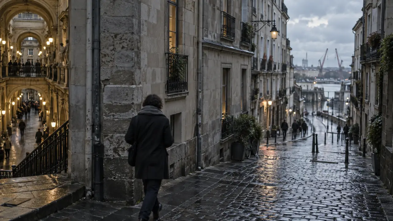 Nantes spot : ruelles historiques près du Passage Pommeraye à Nantes