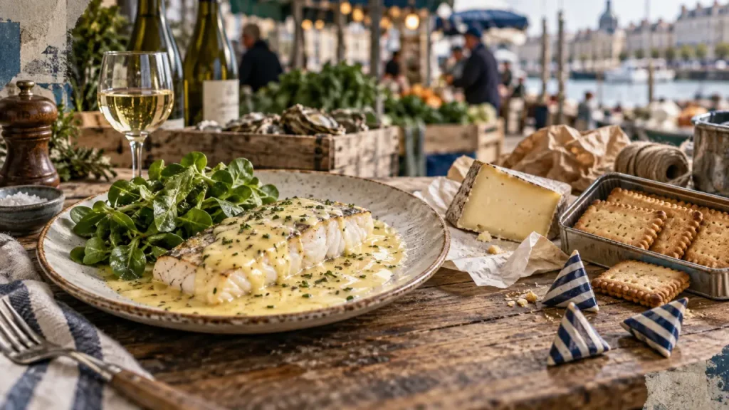 Spécialité nantaise : beurre blanc, curé nantais et petit beurre
