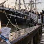 Visiter le Belem Nantes : le Belem à quai