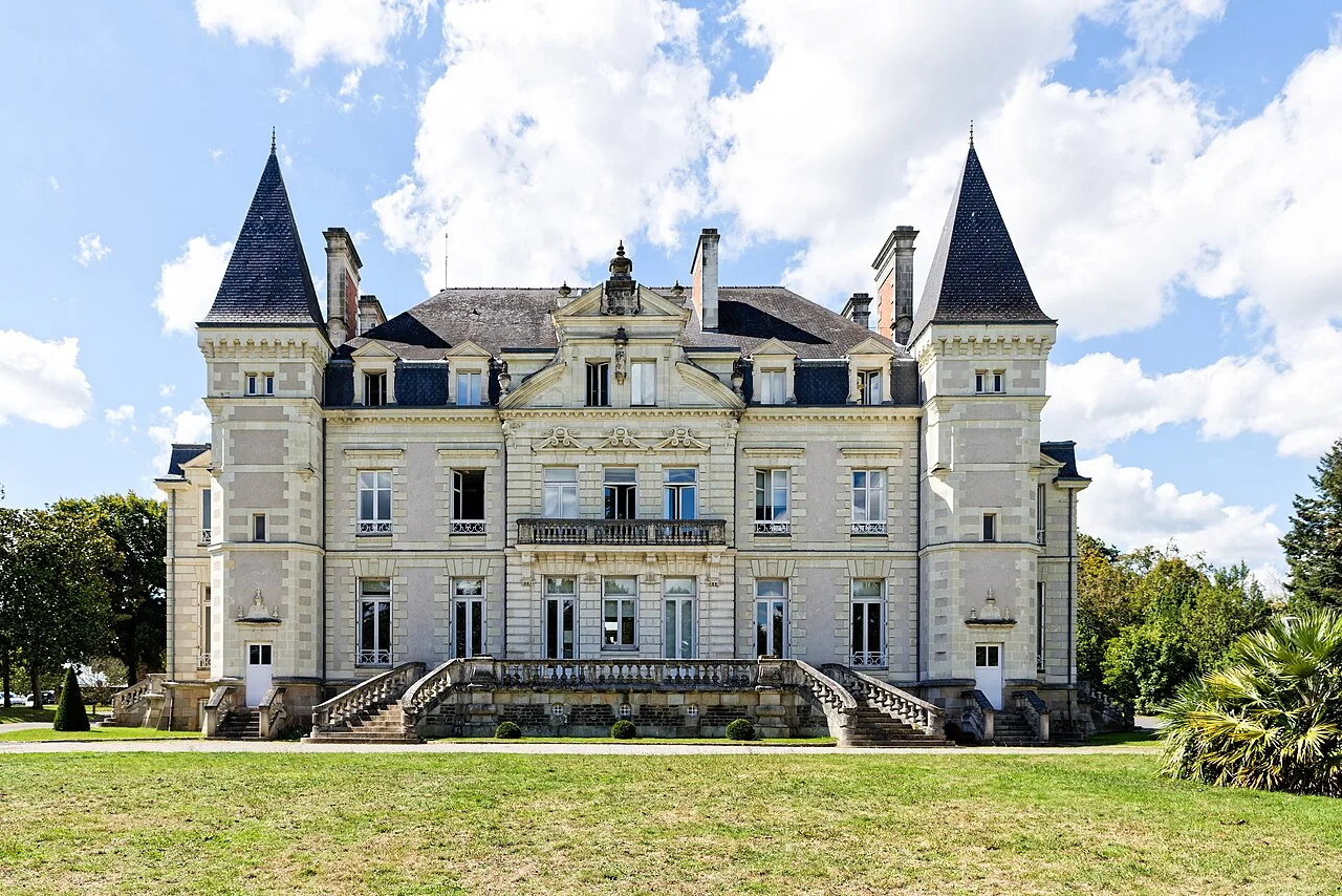 Le Château de la Gobinière, dans le parc Michel-Baudry à Orvault.