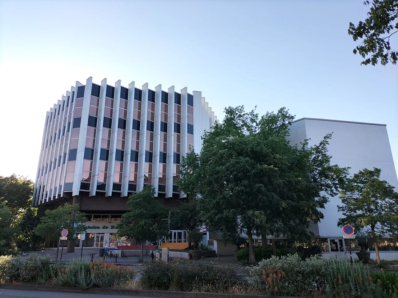 Le Conservatoire de Nantes, sur l’île de Nantes.