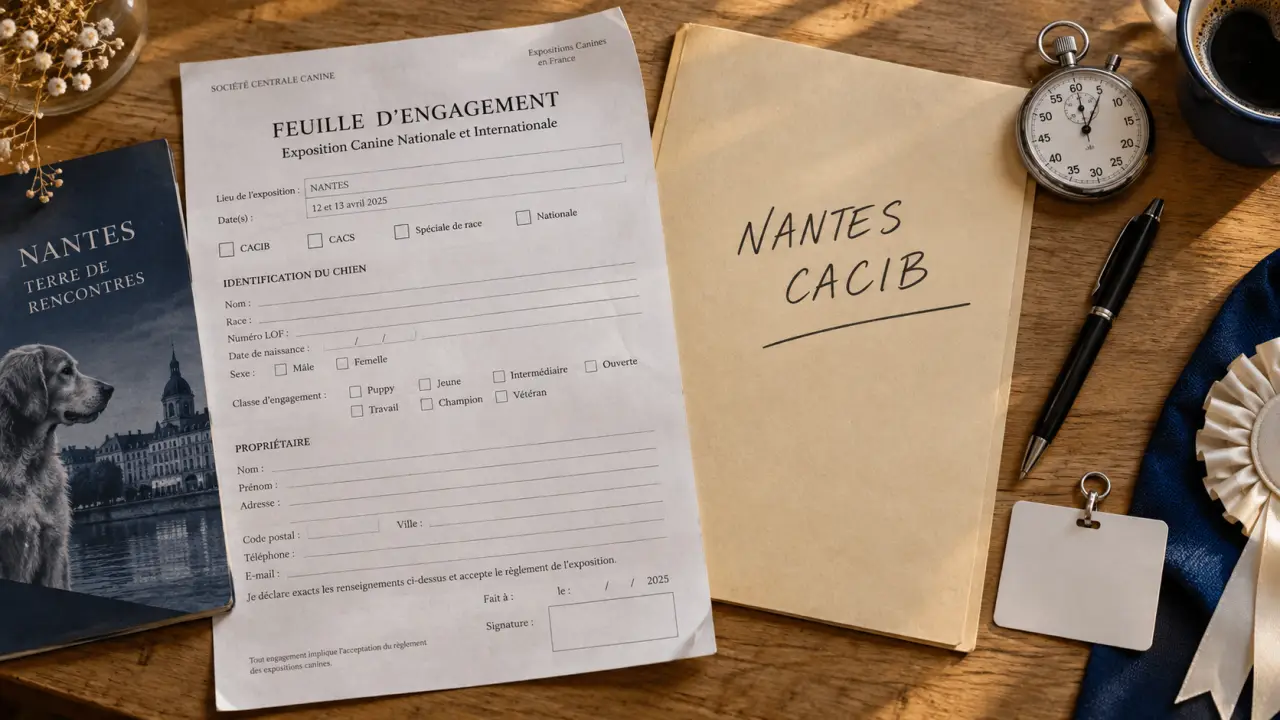 Exposition canine Nantes 2025 : CACS ou CACIB