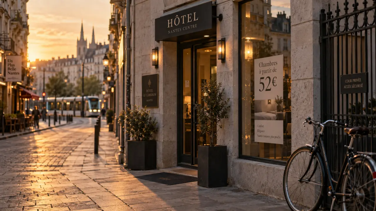 Hôtel Saint-Patrick Cœur de Nantes, chambres à partir de 52 €
