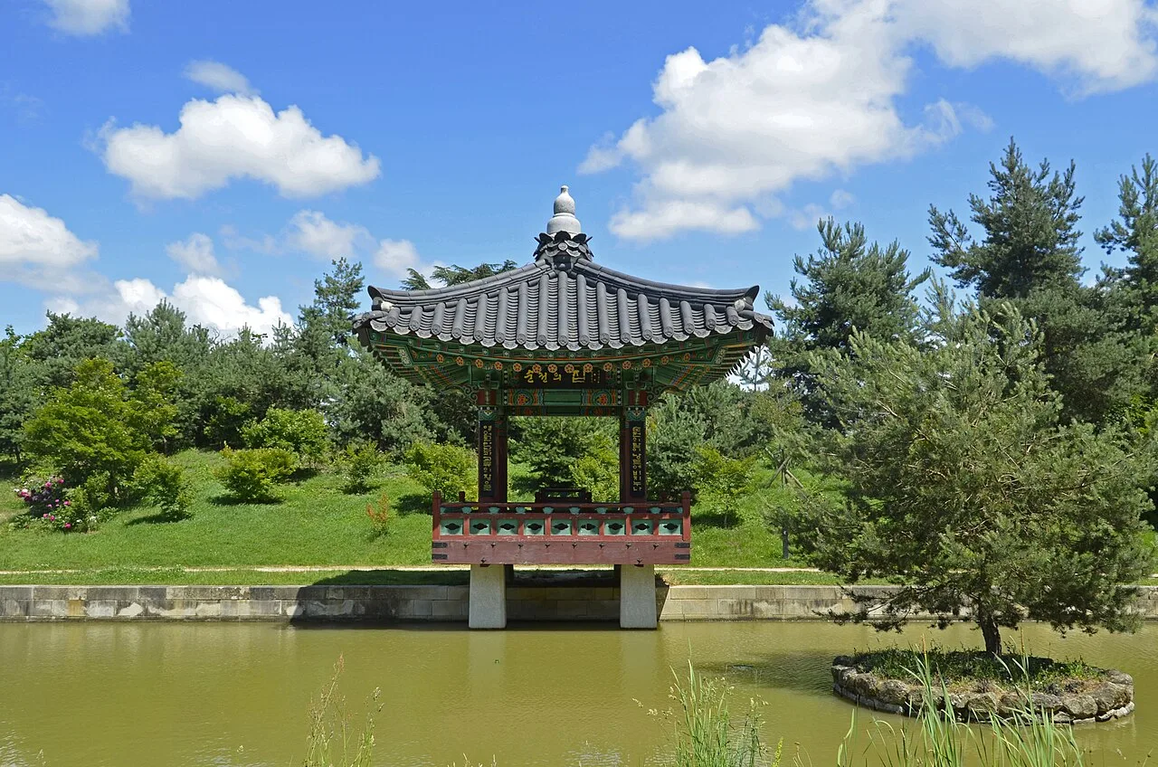 Pavillon coréen du parc du Grand Blottereau
