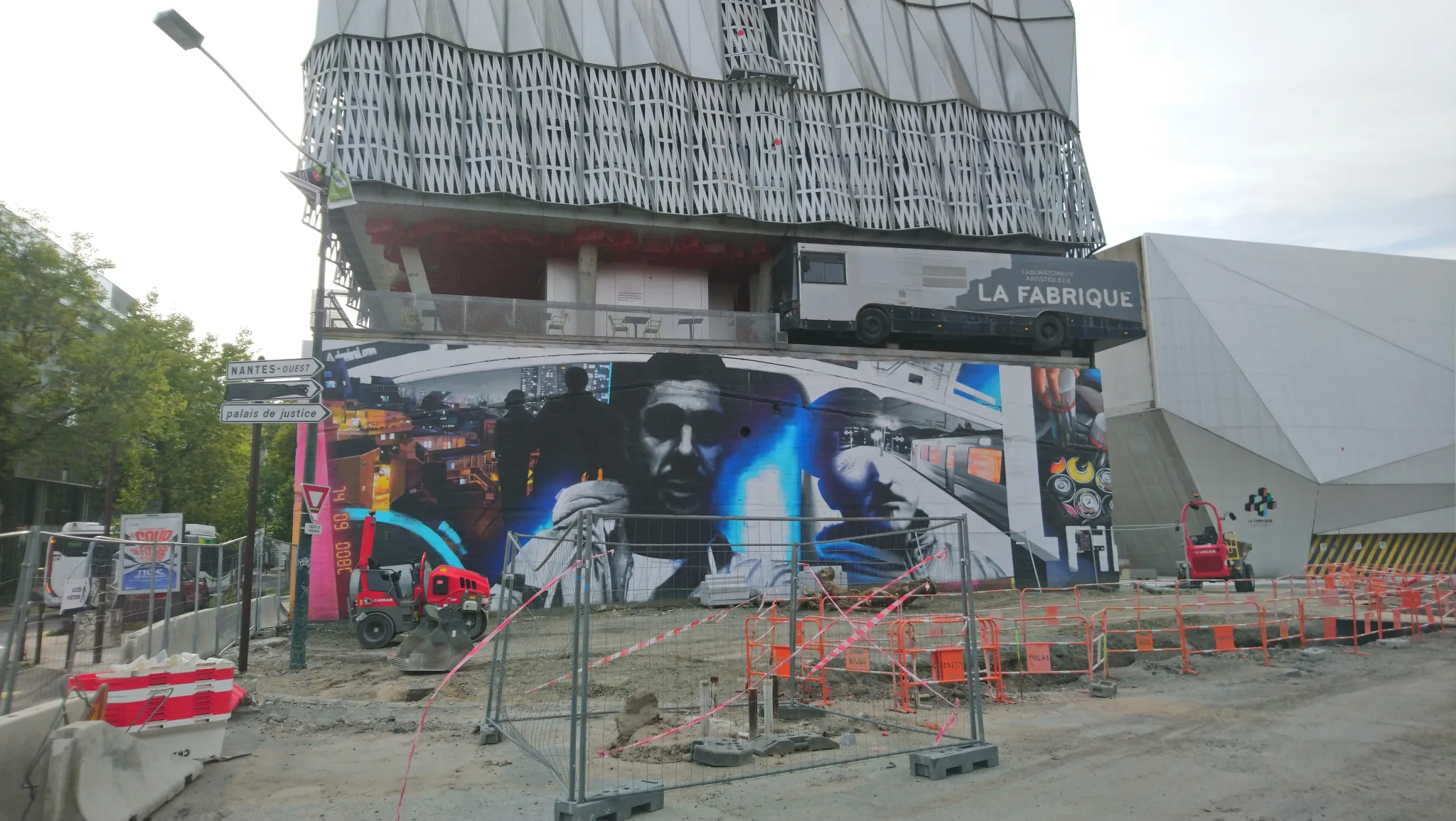Le bâtiment de Trempo, boulevard Léon-Bureau à Nantes.